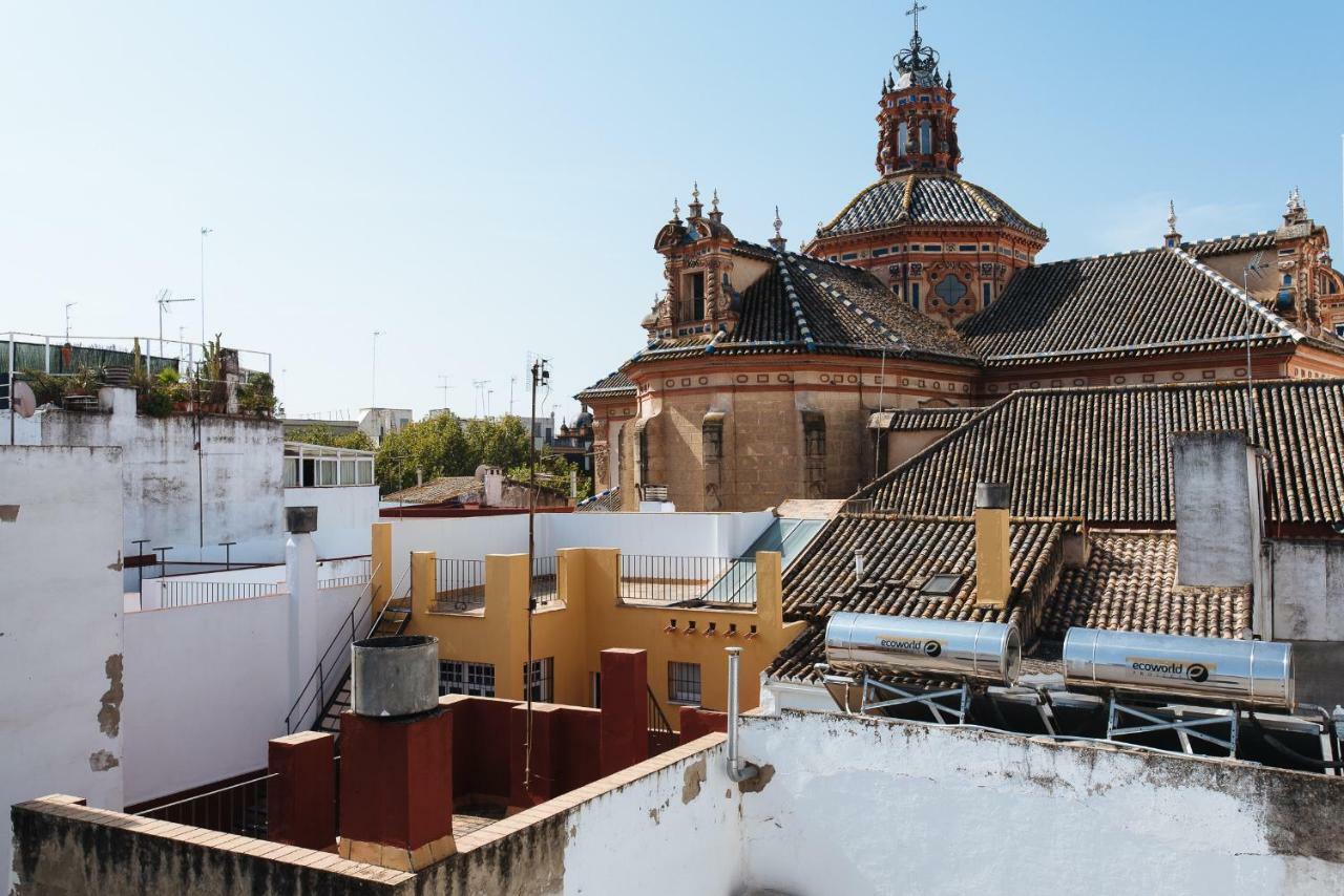 Apartamento Aitana, Vistas Iglesia Magdalena Desde Azotea Apartman Sevilla Kültér fotó